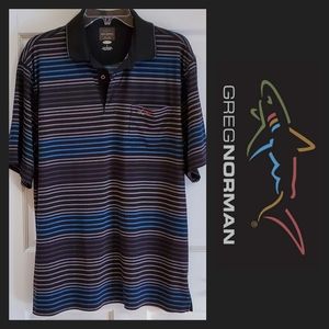 GREG NORMAN | Large Striped Pocket Short Sleeve